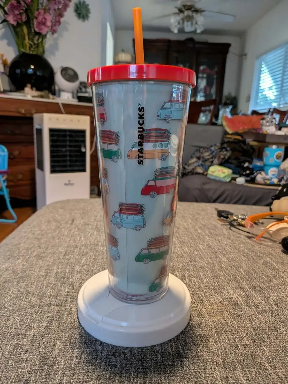 Starbucks San Diego Tumbler Size 24oz Cold Cup Vans Surfboards